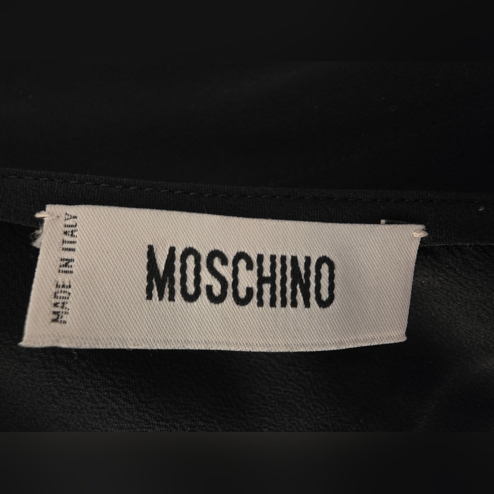 Moschino Silk Black Dress - Picture 11 of 13